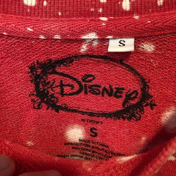 Disney Mickey Acid Wash Crop Crewneck - Picture 6 of 7